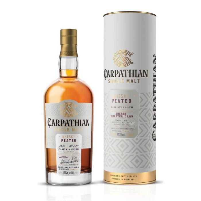 Carpathian Single Malt Whisky Peated Sherry Quarter Cask 0.7L 