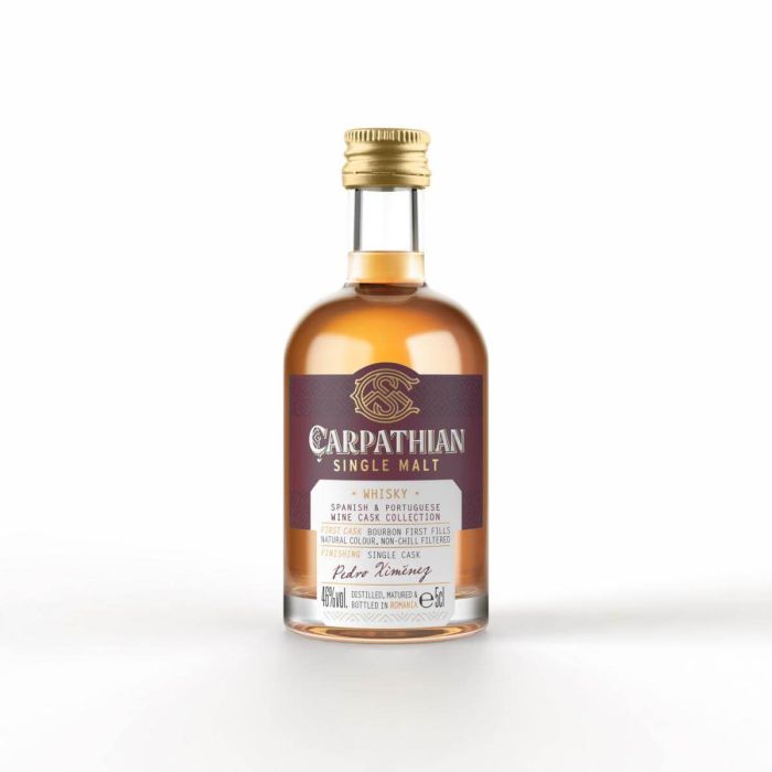 Carpathian Single Malt Whisky Pedro Ximenez 0.05L