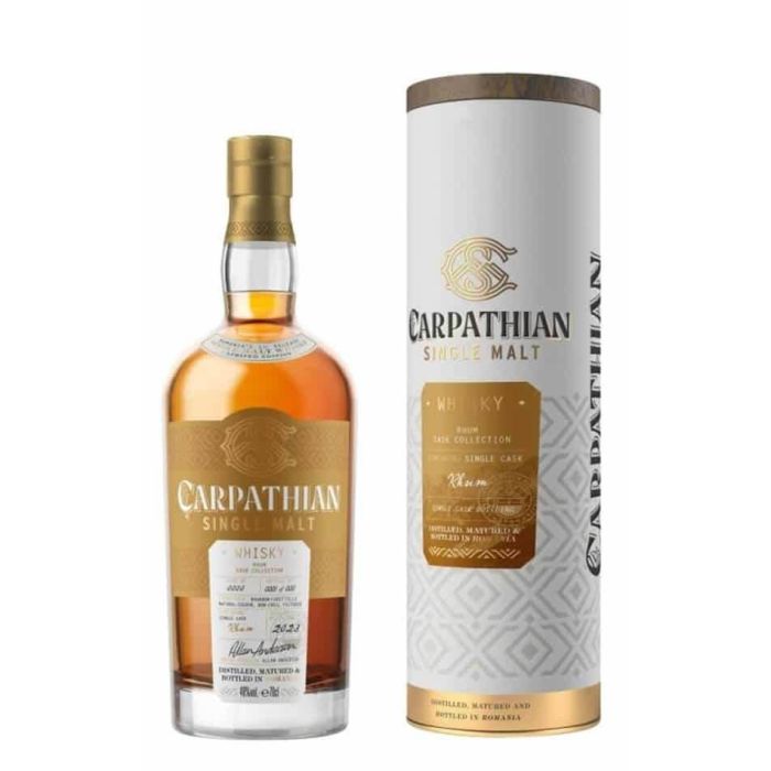 Carpathian Single Malt Whisky Rhum 0.7L