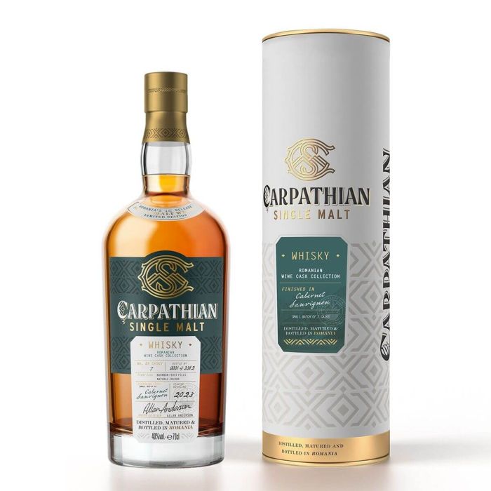 Carpathian Single Malt Whisky Cabernet Sauvignon 0.7L Carpathian Single Malt Whisky Cabernet Sauvignon 0.7L