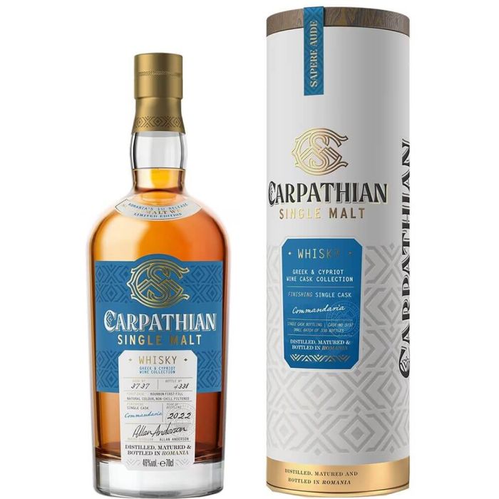 Carpathian Single Malt Whisky Commandaria 0.7L Carpathian Single Malt Whisky Commandaria 0.7L