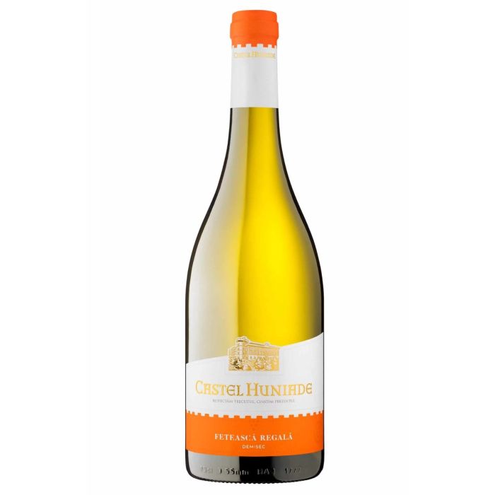 Cramele Recas Vin Alb Castel Huniade Feteasca Regala 0.75L