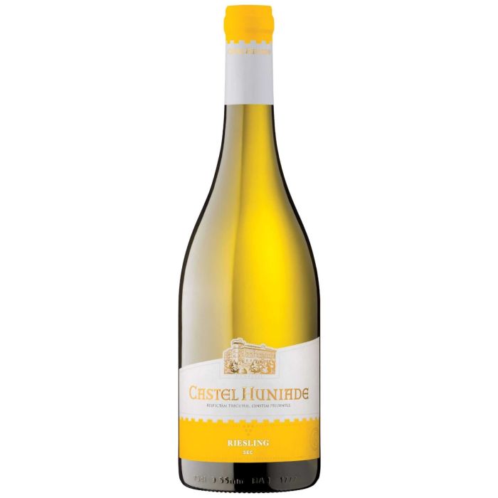 Cramele Recas Castel Huniade Vin Alb Riesling 0.75L