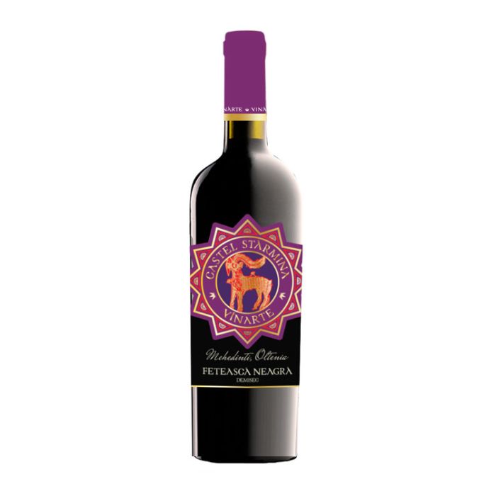 Vinarte Castel Stârmina Vin Rosu Feteasca Neagra 0.75L Vinarte Castel Stârmina Vin Rosu Feteasca Neagra 0.75L