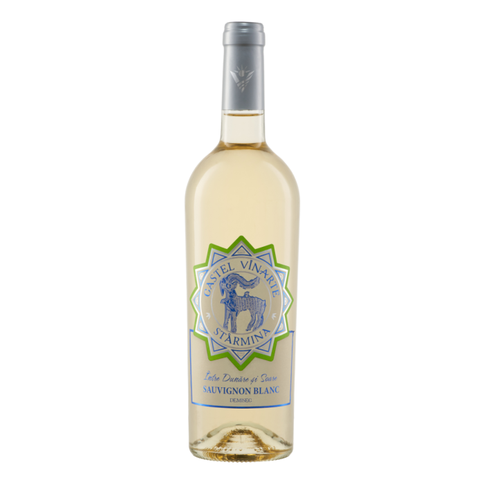 Vinarte Castel Stârmina Vin Alb Sauvignon Blanc 0.75L