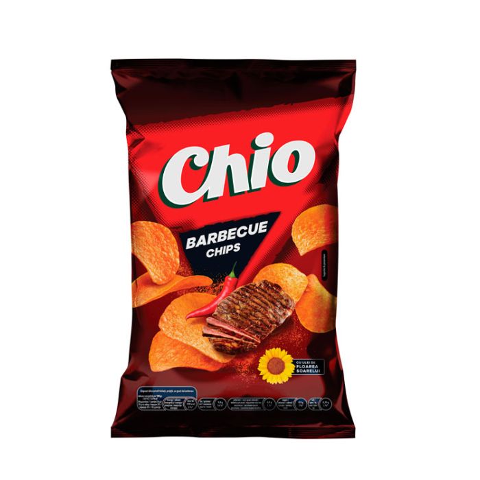 Chio Chips Barbeque 4 Bucati X 140GR