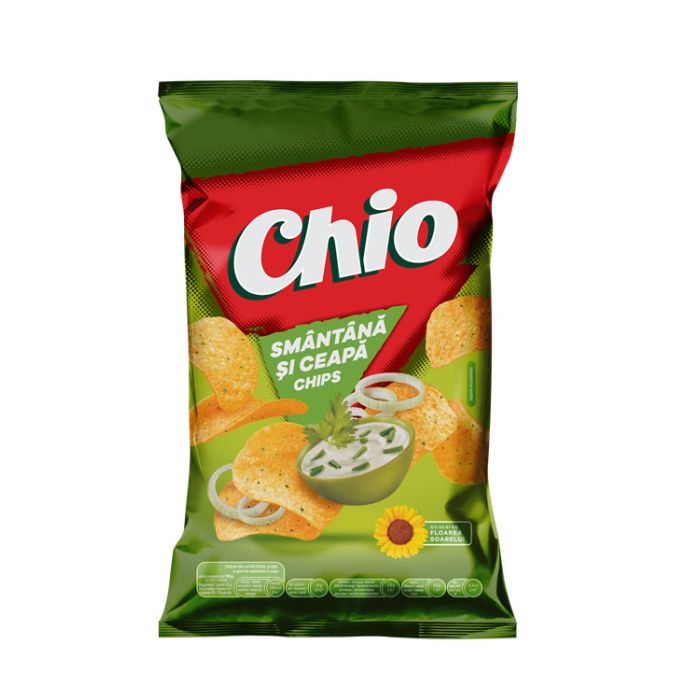 Chio Chips Smantana&Ceapa 4 Bucati X 140GR