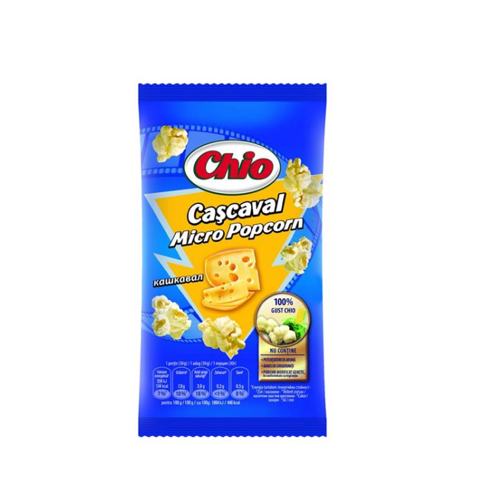 Chio Popcorn Cascaval Microunde 10 Bucati X 80GR