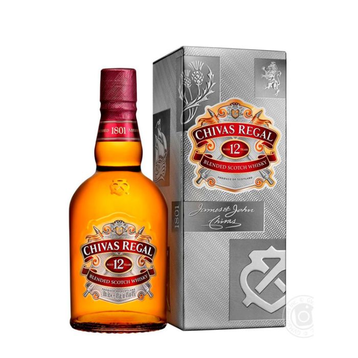 Chivas Regal Whisky 12YO 0.5L Cutie