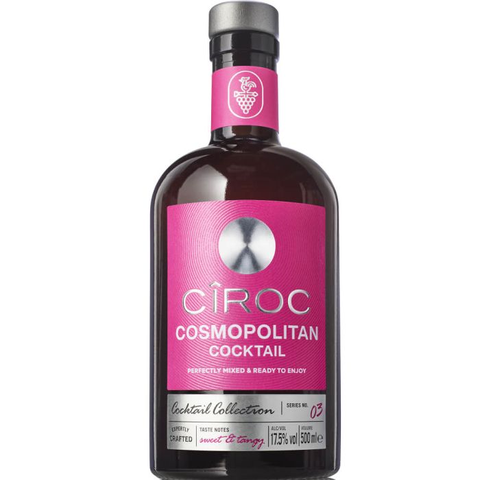 Ciroc Cosmopolitan Cocktail RTD 0.5L Ciroc Cosmopolitan Cocktail RTD 0.5L