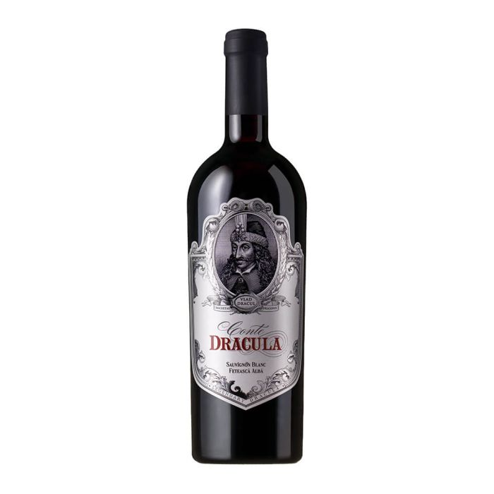 Conte Dracula Vin Alb Sauvignon Blanc & Feteasca Alba 0.75L Conte Dracula Vin Alb Sauvignon Blanc & Feteasca Alba 0.75L