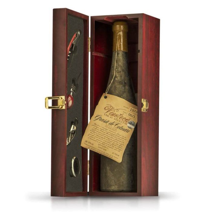 Cotnari Vin Alb Dulce Grasa De Cotnari Set Somelier 1979 0.75L