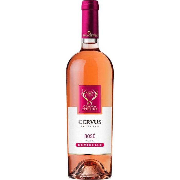 Crama Ceptura Vin Rose Demidulce Cervus Cepturum 0.75L