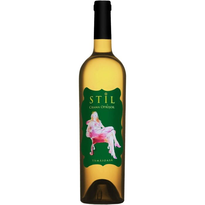Crama Oprisor STIL Tamaioasa Românească Vin Alb 0.75L Crama Oprisor STIL Tamaioasa Românească Vin Alb 0.75L
