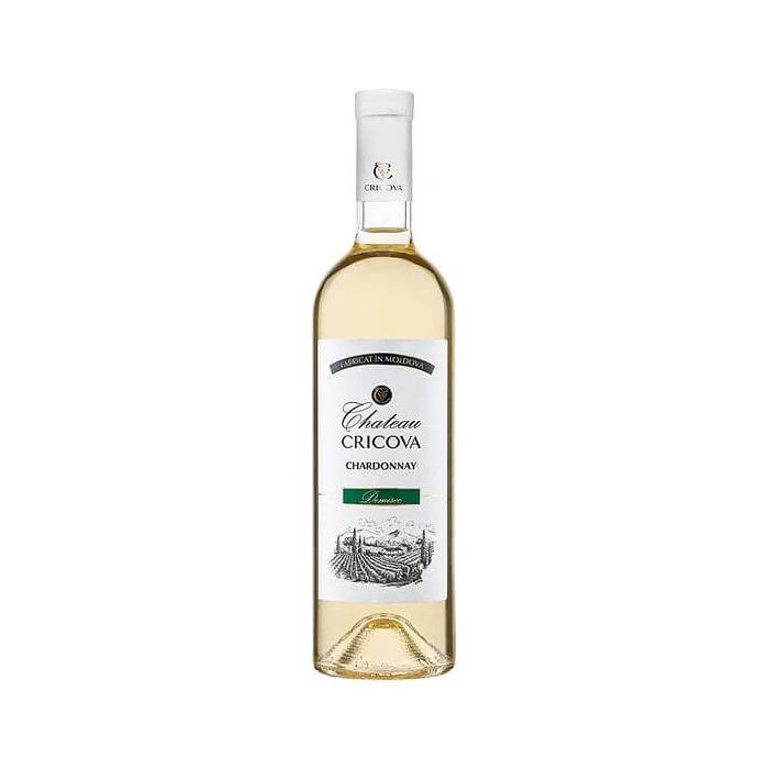 Cricova Vin Alb Demisec Chateau Chardonnay 0.75L Cricova Vin Alb Demisec Chateau Chardonnay 0.75L