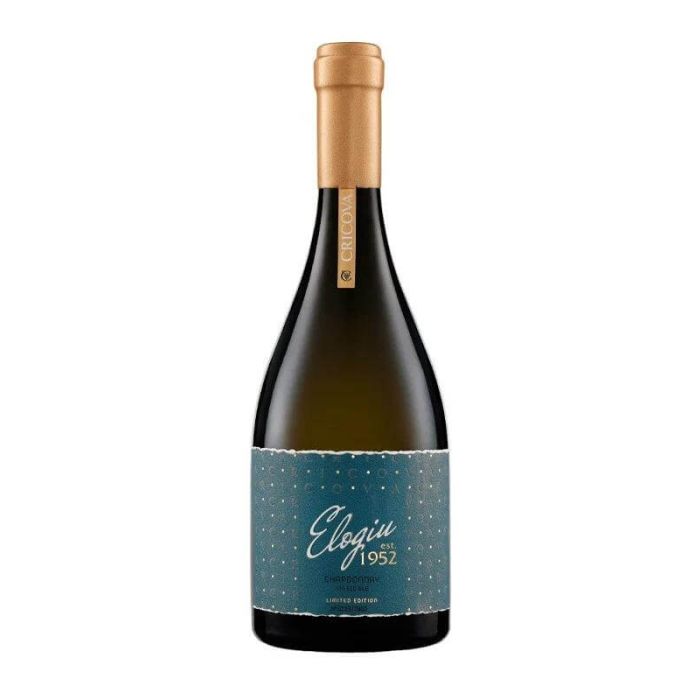 Cricova Vin Alb Sec Elogiu Chardonnay 0.75L Cricova Vin Alb Sec Elogiu Chardonnay 0.75L