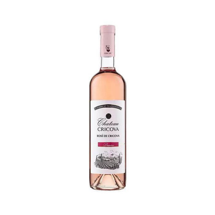 Cricova Vin Rose Demisec Chateau 0.75L Cricova Vin Rose Demisec Chateau 0.75L
