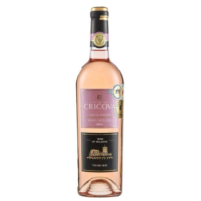 Cricova Vin Rose Sec Rara Neagra Editie Limitata 0.75L 