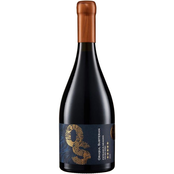 Cricova Vin Rosu Sec Orasul Subteran Feteasca Neagra 0.75L
