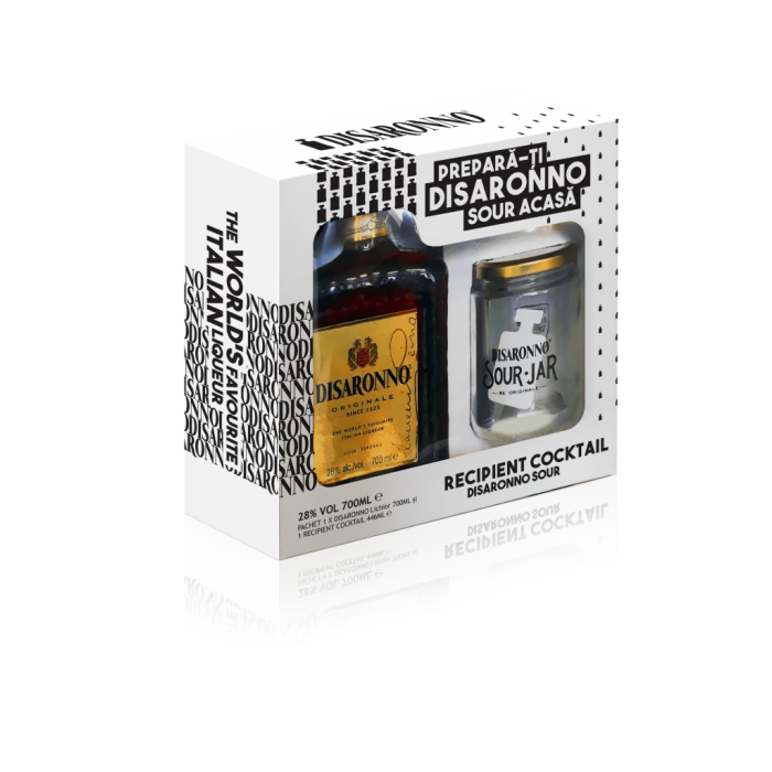 Disaronno Lichior Cu Recipient Cocktail 0.7L Disaronno Lichior Cu Recipient Cocktail 0.7L