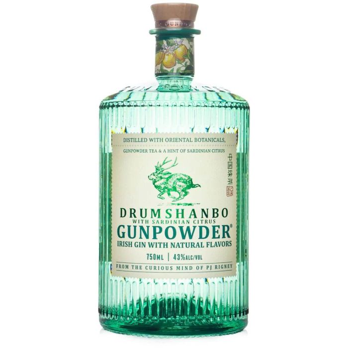 Drumshanbo Gunpowder Irish Gin Sardinian Citrus 0.7L Drumshanbo Gunpowder Irish Gin Sardinian Citrus 0.7L