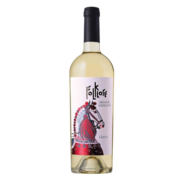 Folklore Vin Alb Demisec Tamaioasa Romaneasca 0.75L Folklore Vin Alb Demisec Tamaioasa Romaneasca 0.75L