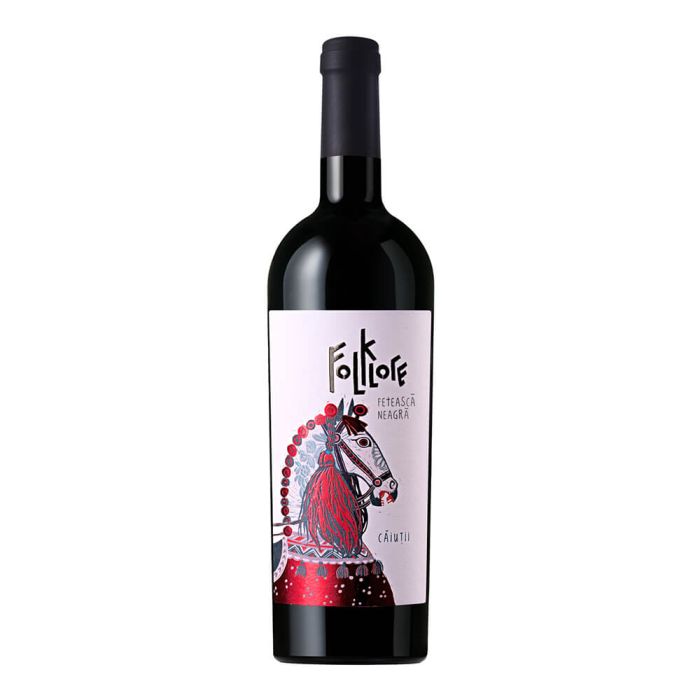 Folklore Vin Rosu Demisec Feteasca Neagra 0.75L