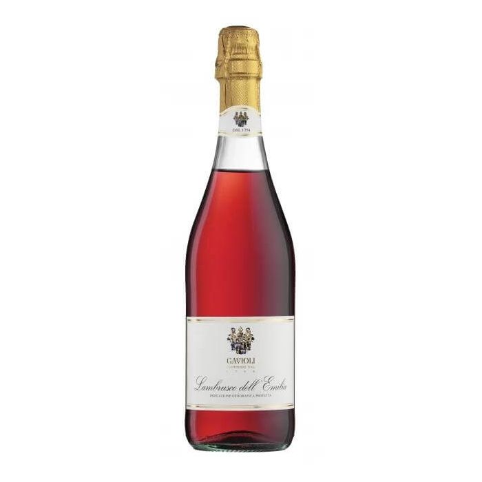 Gavioli Vin Petiant Lambrusco Rosato Dulce Emilia IGT 0.75L