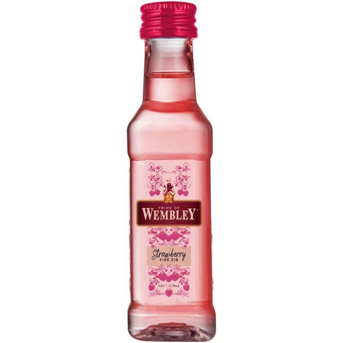 Wembley Strawberry Pink Gin 0.05L Wembley Strawberry Pink Gin 0.05L