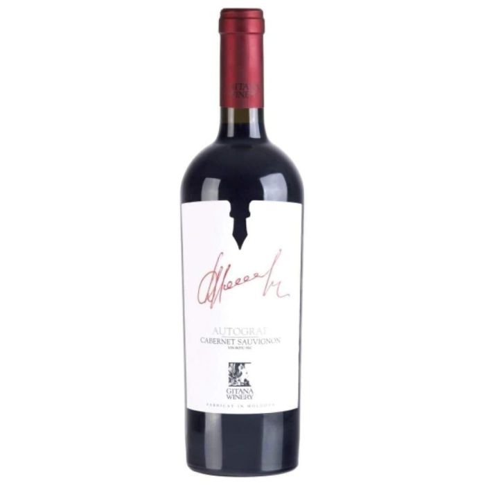 Gitana Vin Rosu Autograf Cabernet Sauvignon 0.75L