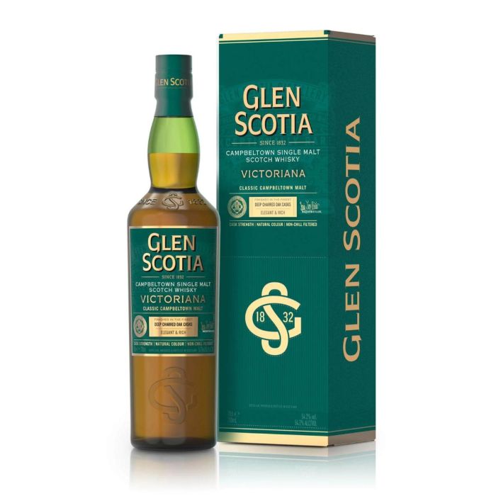 Glen Scotia Victoriana Single Malt Scotch Whisky 0.7L Glen Scotia Victoriana Single Malt Scotch Whisky 0.7L