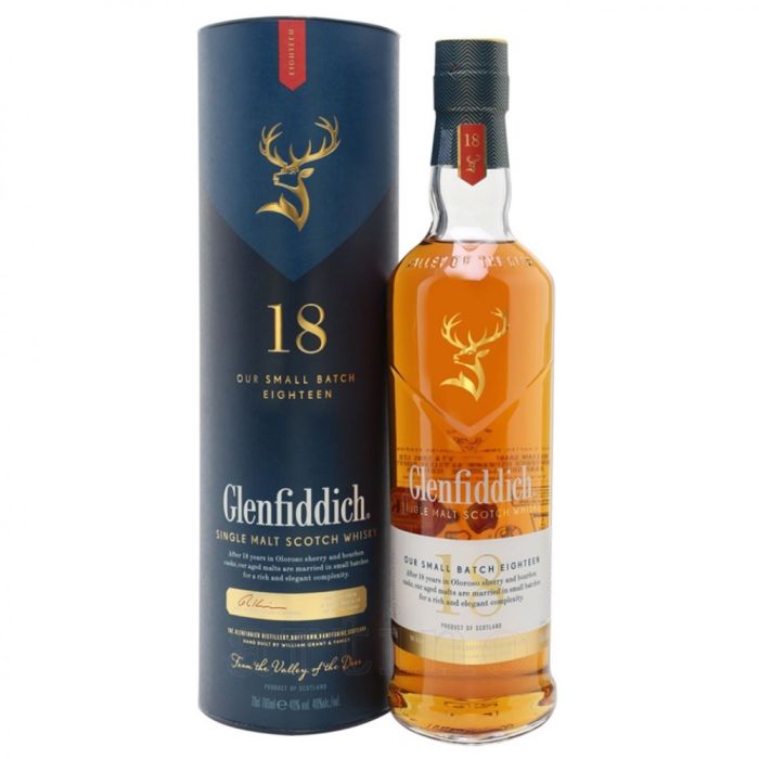 Glenfiddich 18 YO Single Malt Whisky 0.7L Glenfiddich 18 YO Single Malt Whisky 0.7L