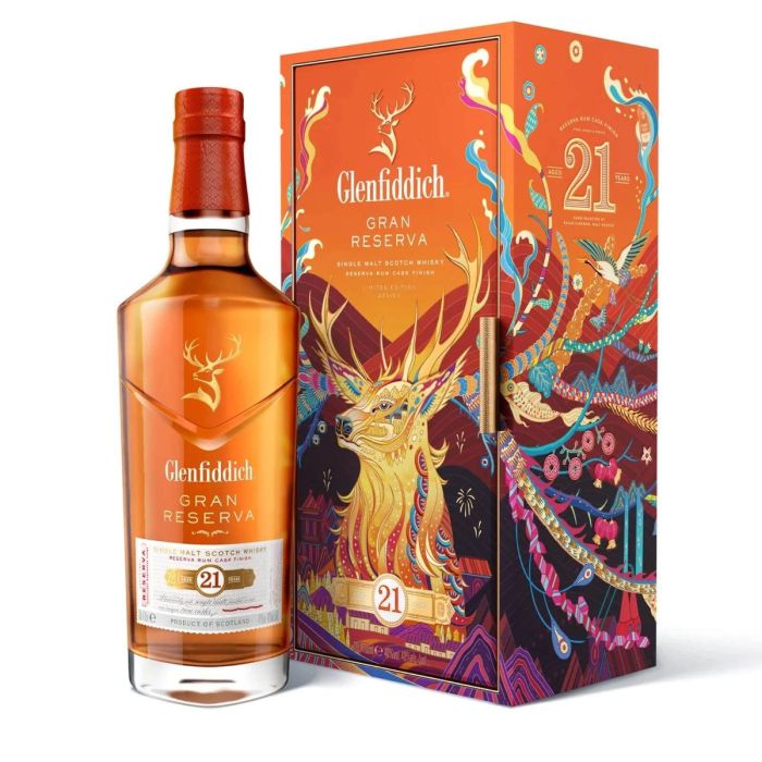 Glenfiddich 21YO Gran Reserva Single Malt Whisky 0.7L  