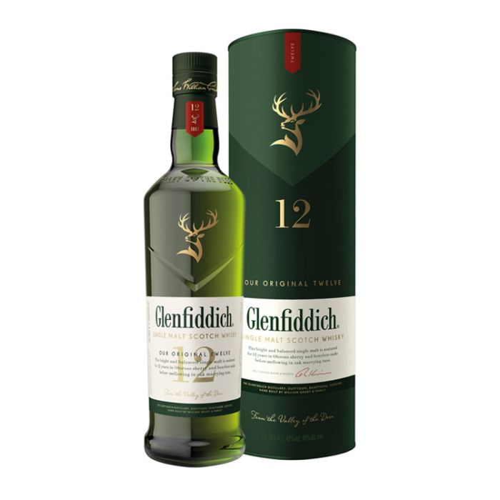 Glenfiddich 12 YO Single Malt Whisky 0.7L