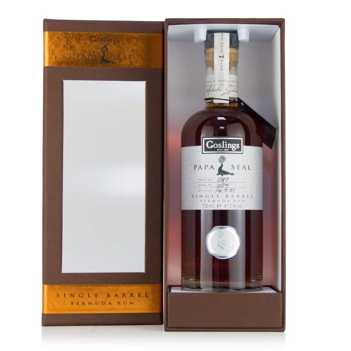 Goslings Papa Seal Single Barrel Rom 0.7L Goslings Papa Seal Single Barrel Rom 0.7L
