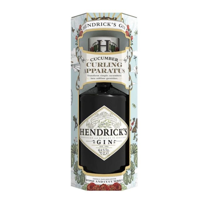Hendrick’s Gin Cucumber Curling Apparatus 0.7L Hendrick’s Gin Cucumber Curling Apparatus 0.7L