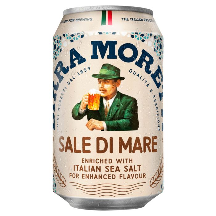 Birra Moretti Sale di Mare Bere Doza 0.33L X 6 Bucati