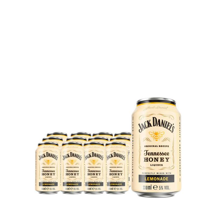 Jack Daniel’s Honey Whisky & Lemonade 4 Bucati X 0.33L