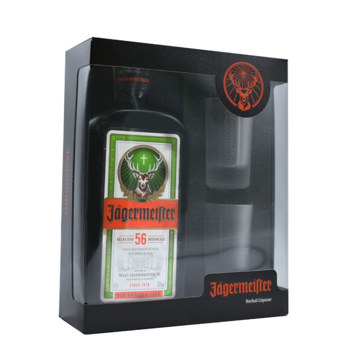 Jagermeister Lichior 0.7L 2 Pahare Jagermeister Lichior 0.7L 2 Pahare