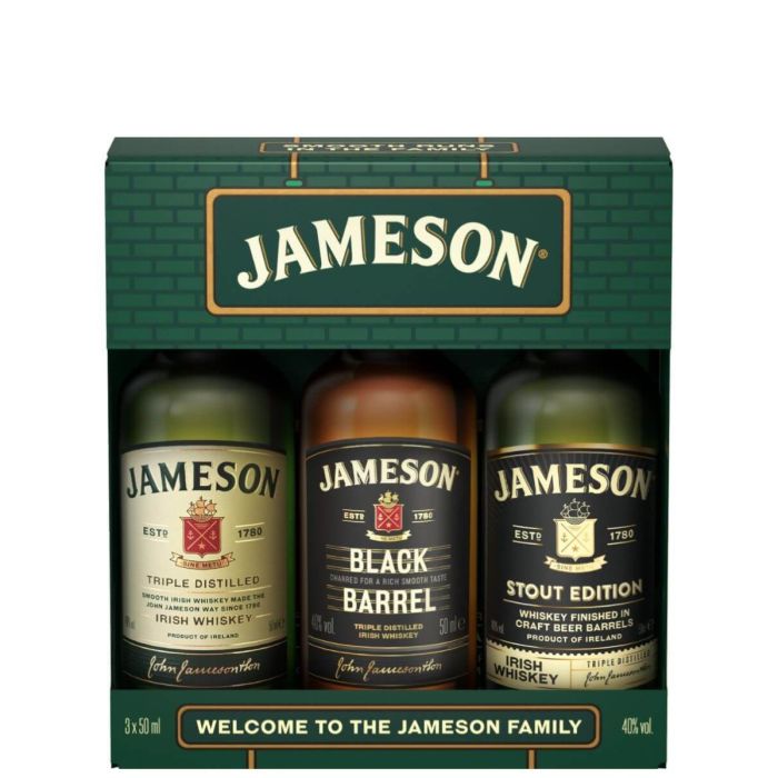 Jameson Irish Whisky 3 X 0.05L Jameson Irish Whisky 3 X 0.05L