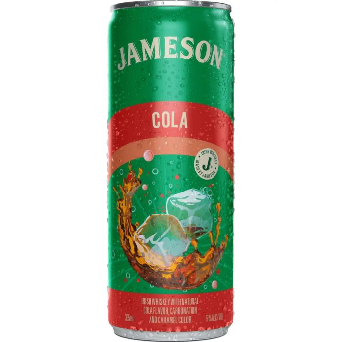Jameson Irish Whisky & Cola 4 Bucati X 0.25L Jameson Irish Whisky & Cola 4 Bucati X 0.25L