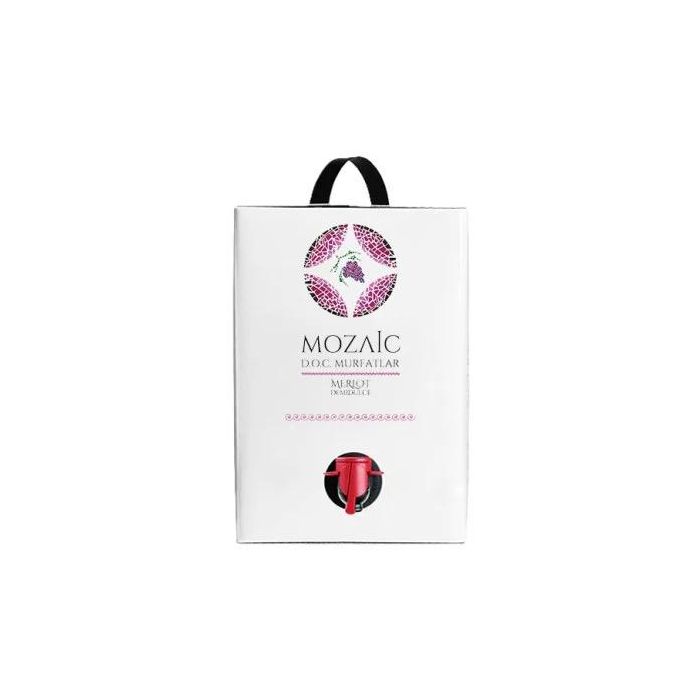 Jidvei Vin Rosu Mozaic Merlot BIB 3L