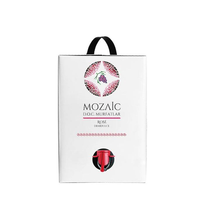 Jidvei Vin Rose Mozaic BIB 3L