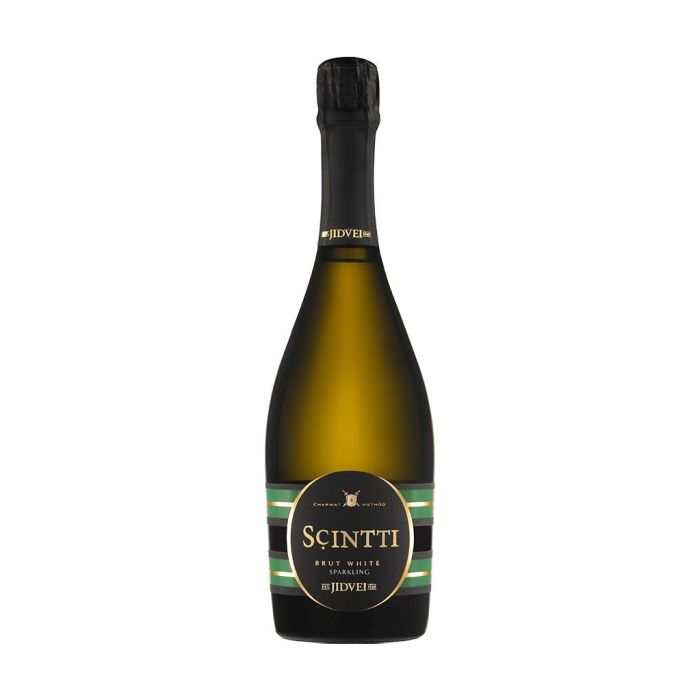 Jidvei Scintti Vin Spumant Brut Feteasca Regala 0.75L Jidvei Scintti Vin Spumant Brut Feteasca Regala 0.75L