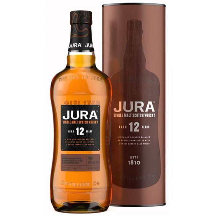 Jura 12YO Single Malt Whisky 0.7L Jura 12YO Single Malt Whisky 0.7L