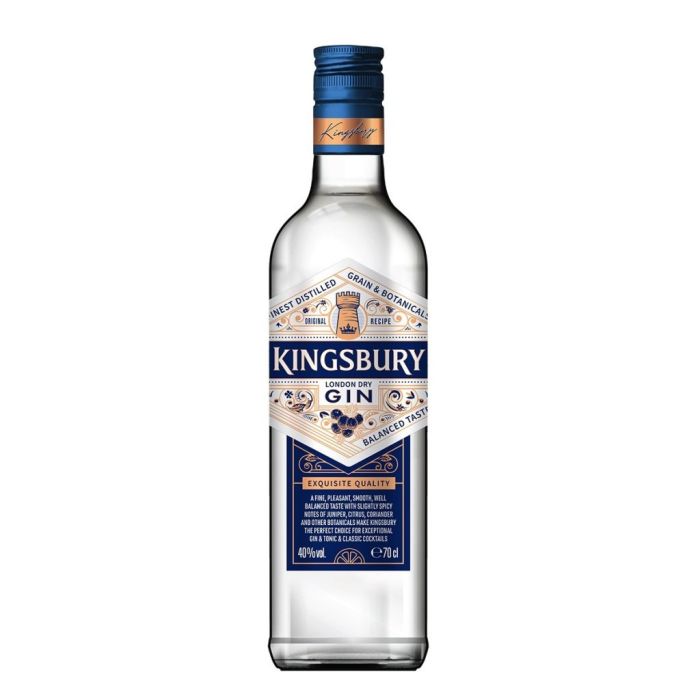 Kingsbury Gin 0.7L Kingsbury Gin 0.7L