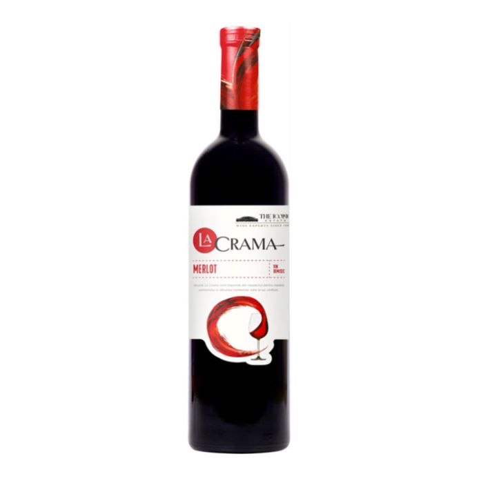 La Crama Vin Rosu Merlot 0.75L La Crama Vin Rosu Merlot 0.75L