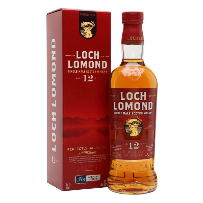 Loch Lomond 12YO Single Malt Scotch Whisky 0.7L Loch Lomond 12YO Single Malt Scotch Whisky 0.7L