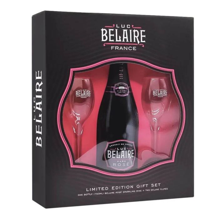 Luc Belaire Vin Spumant Rose 2 Pahare 0.75L