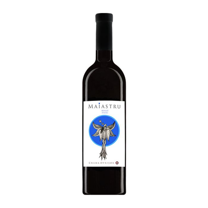 Crama Oprisor Măiastru Vin Rosu Merlot 0.75L Crama Oprisor Măiastru Vin Rosu Merlot 0.75L
